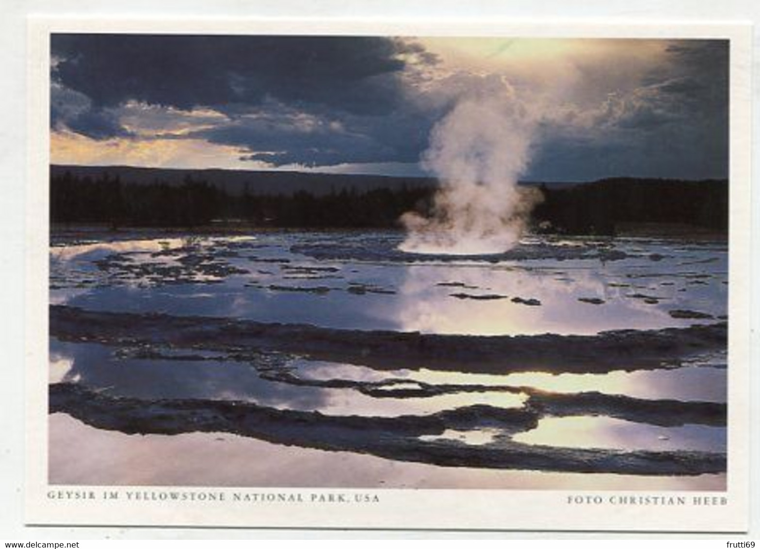 AK 072462 USA - Wyoming - Geysir Im Yellowstone National Park - Yellowstone