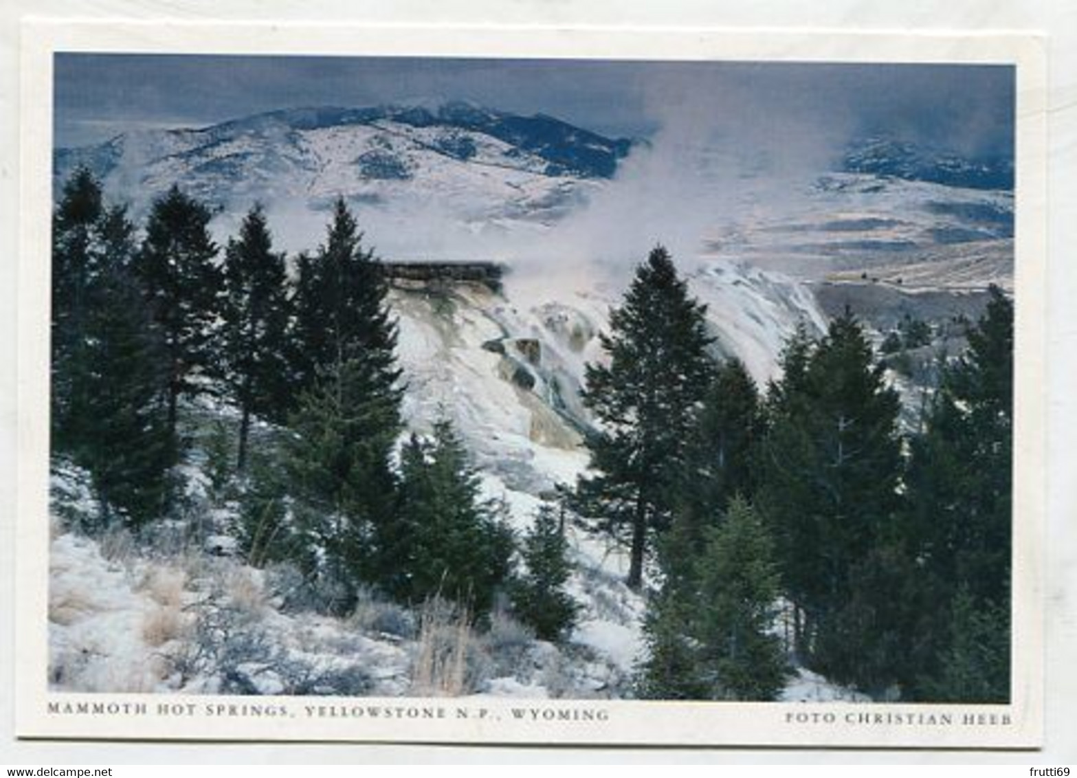 AK 072505 USA - Wyoming - Yellowstone National Park - Mammoth Hot Springs - Yellowstone