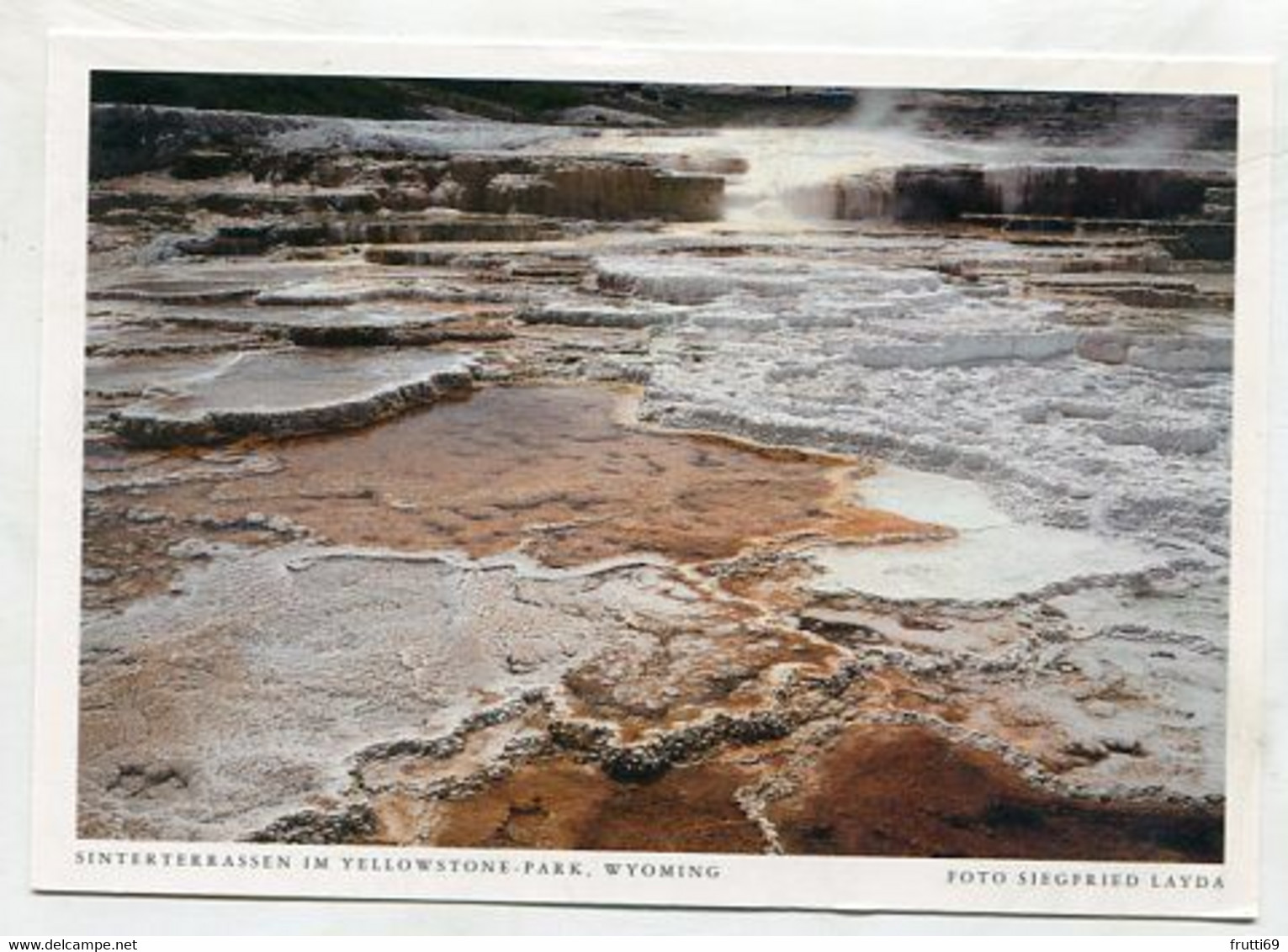 AK 072518 USA - Wyoming - Yellowstone Park - Sinterterrassen - Yellowstone