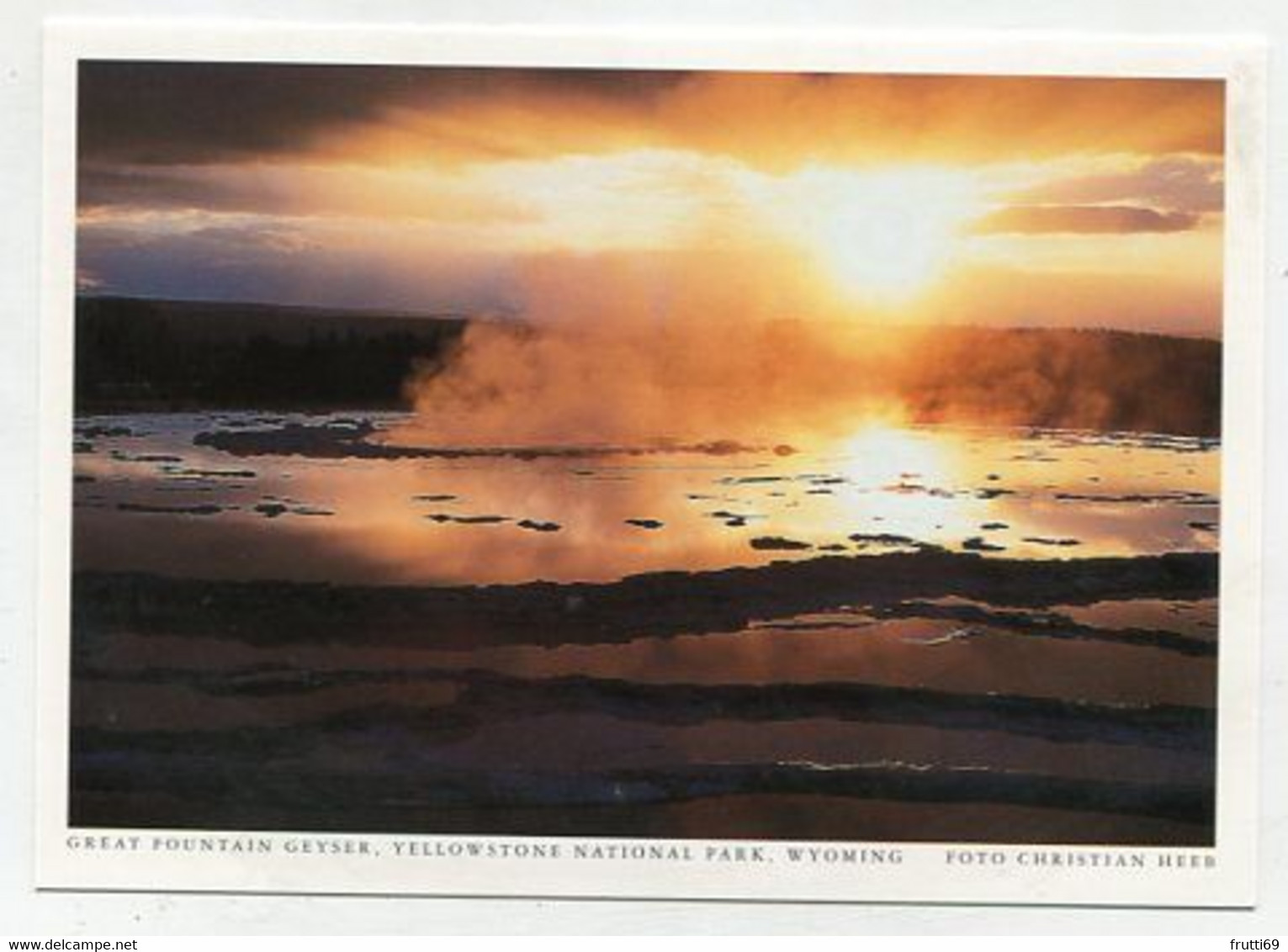 AK 072519 USA - Wyoming - Yellowstone National Park - Great Fountain Geyser - Yellowstone