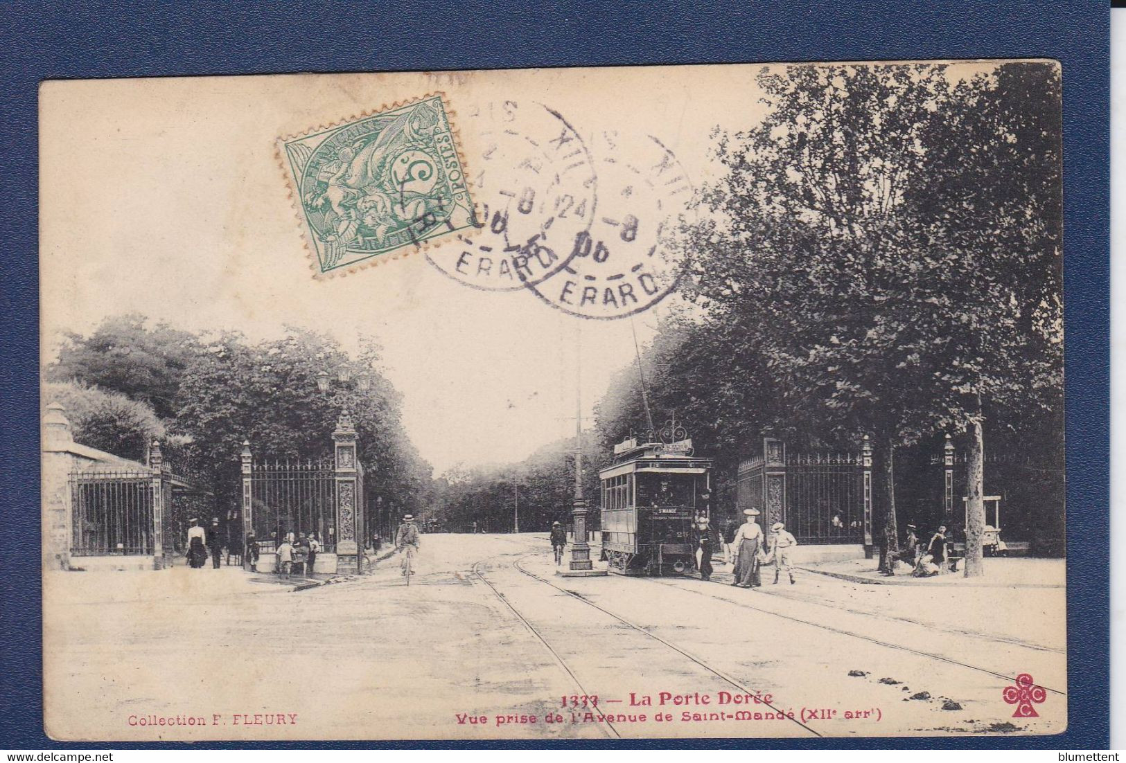 CPA [75] Paris > Série Tout Paris N° 1333 Circulé Tramway - Loten, Series, Verzamelingen