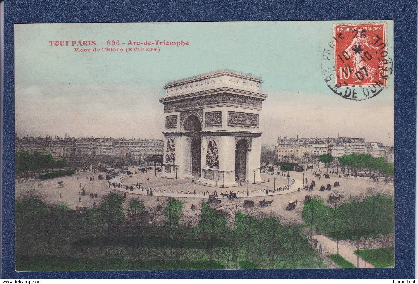 CPA [75] Paris > Série Tout Paris N° 836 Circulé - Loten, Series, Verzamelingen
