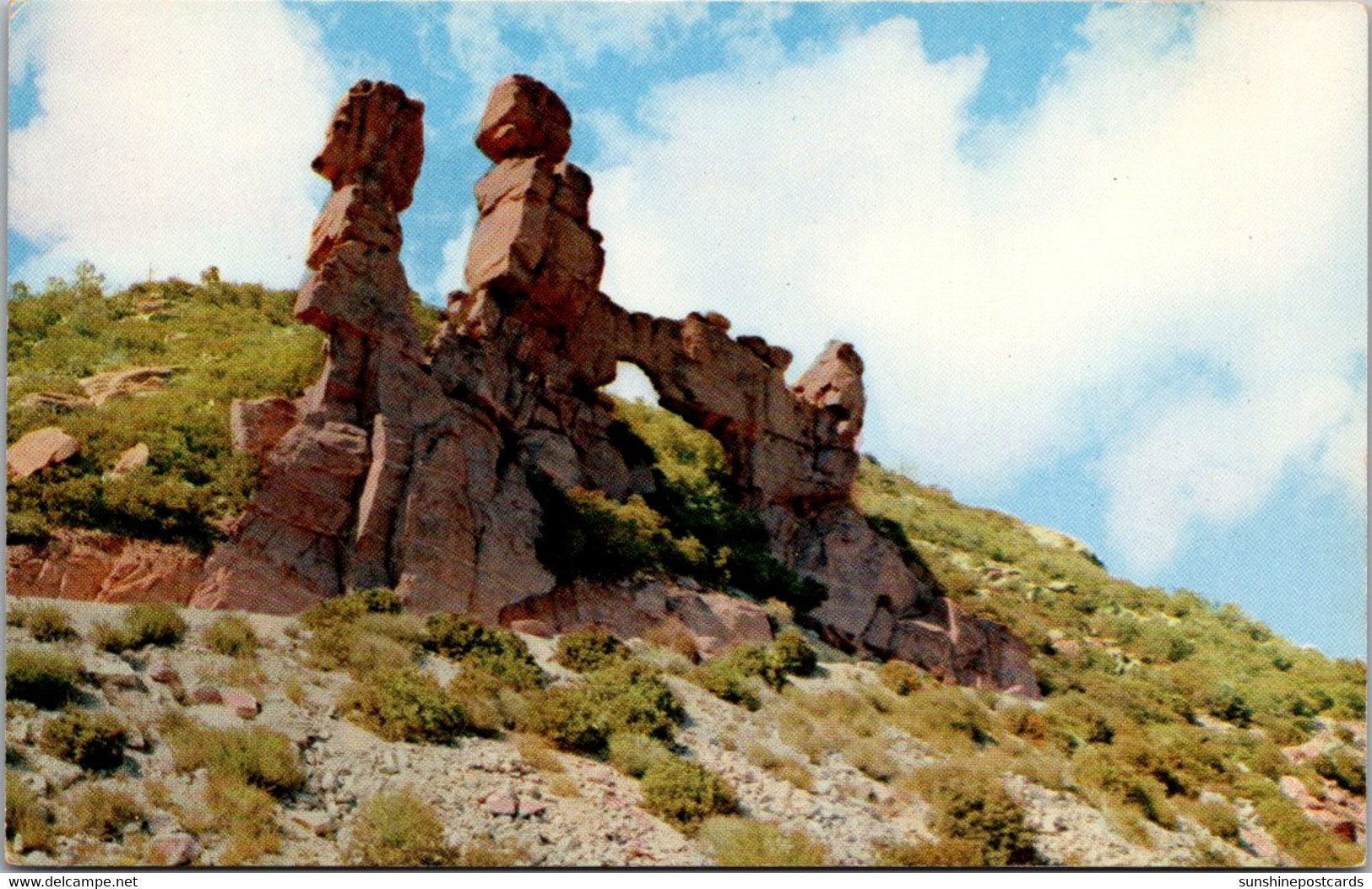 Arizona Tucson Natural Bridge Rock Formation On Mount Lemmon Highway - Tucson