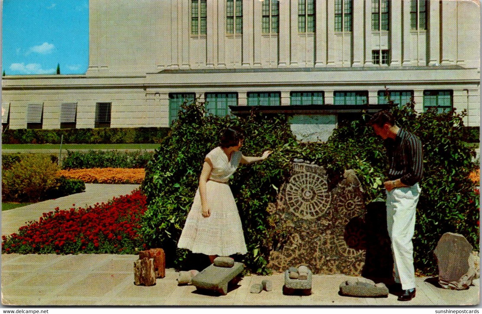 Arizona Phoenix Mormon Temple Gardens Calendar Rock 1959 - Phoenix