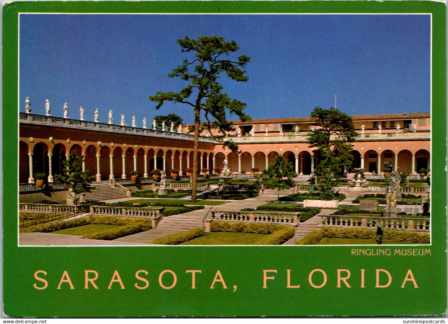Florida Sarasota John Ringling Museum Courtyard - Sarasota