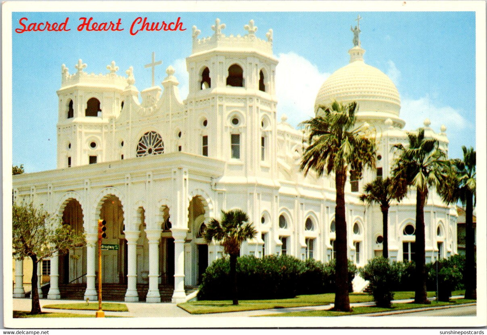 Texas Galveston Sacred Heart Church 14th And Broadway - Galveston