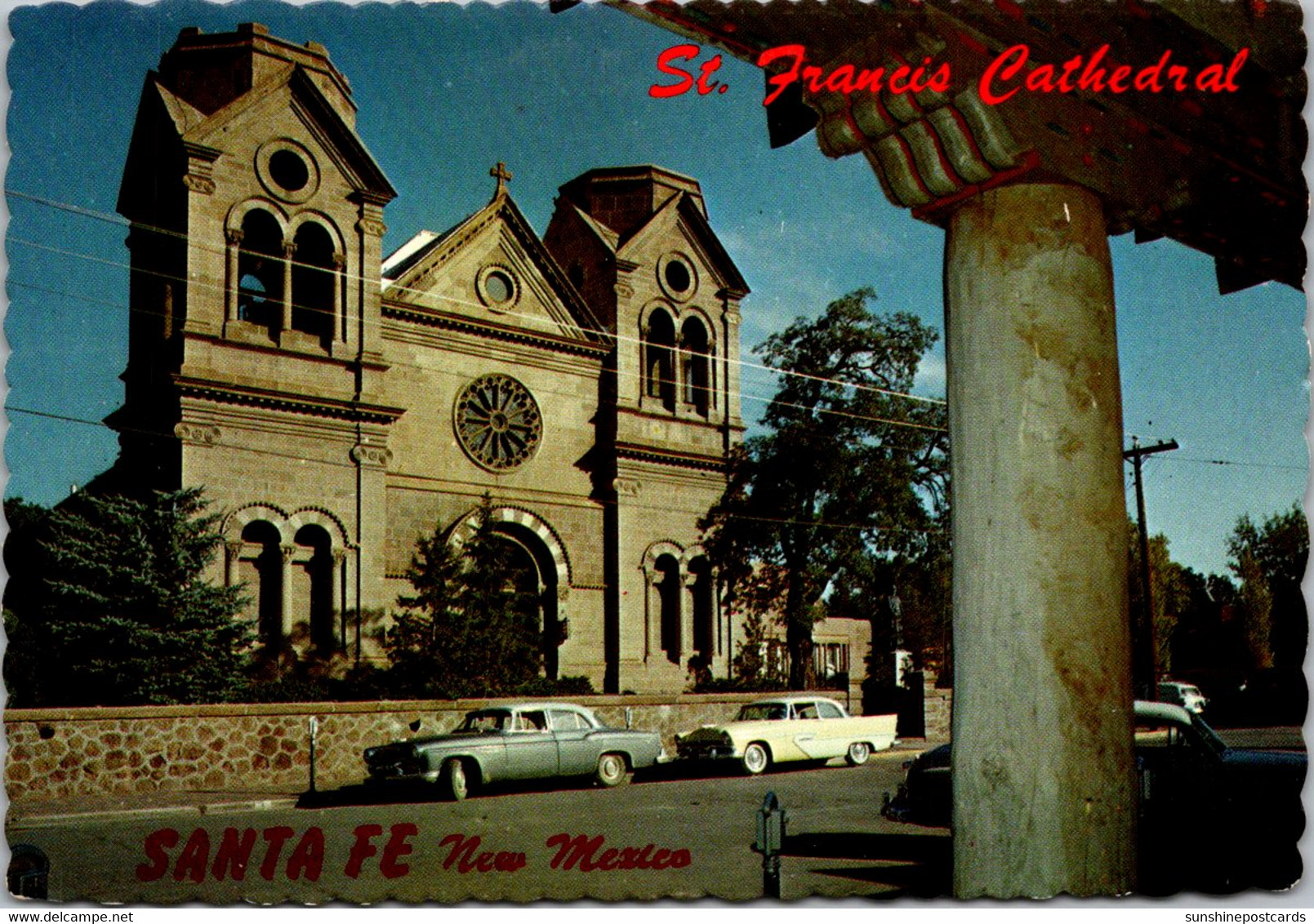New Mexico Santa Fe Cathedral Of St Francis - Santa Fe