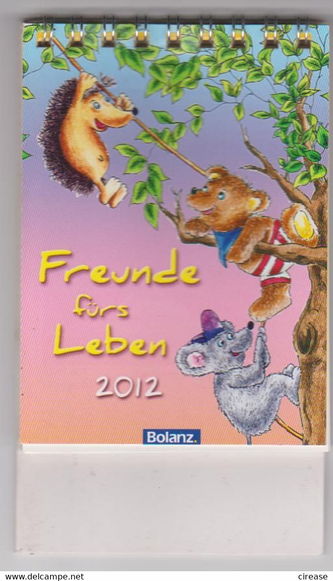 CALENDAR CALENDARS FUNNY 2012 11,5cm X 8cm - Grand Format : 2001-...