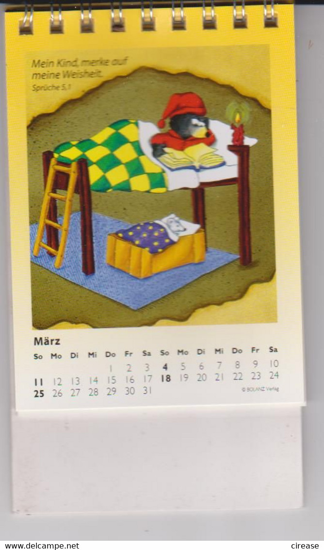 CALENDAR CALENDARS FUNNY 2012 11,5cm X 8cm - Grand Format : 2001-...