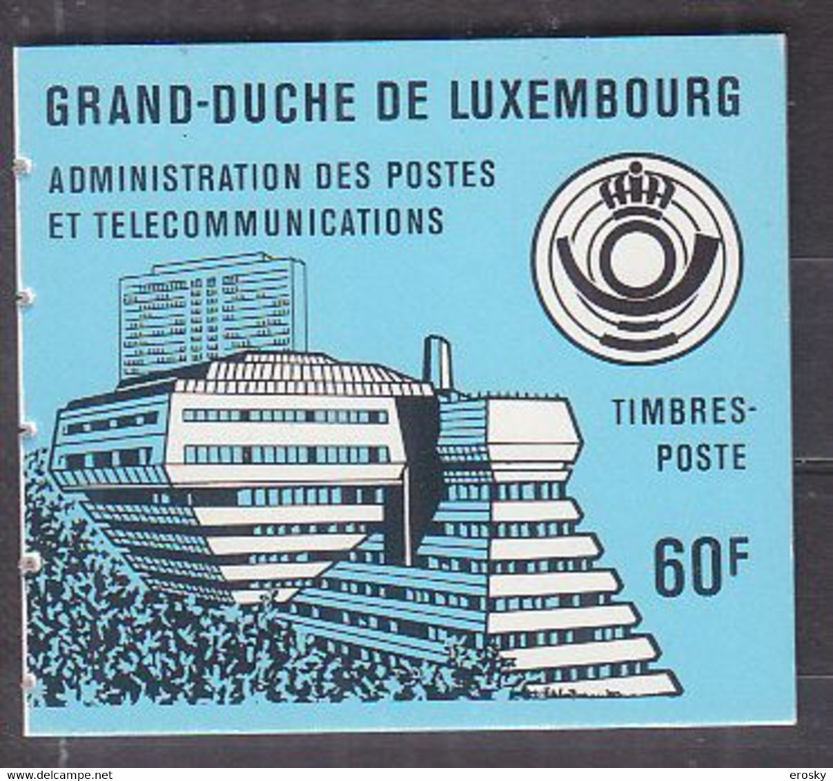 E848 - LUXEMBOURG Yv N°C1106 ** Carnet - Booklets