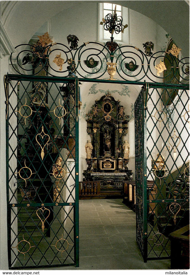 Beromünster - Stiftskirche St. Michael - Südseitliches Chorgitter Mit Marienaltar - Beromünster