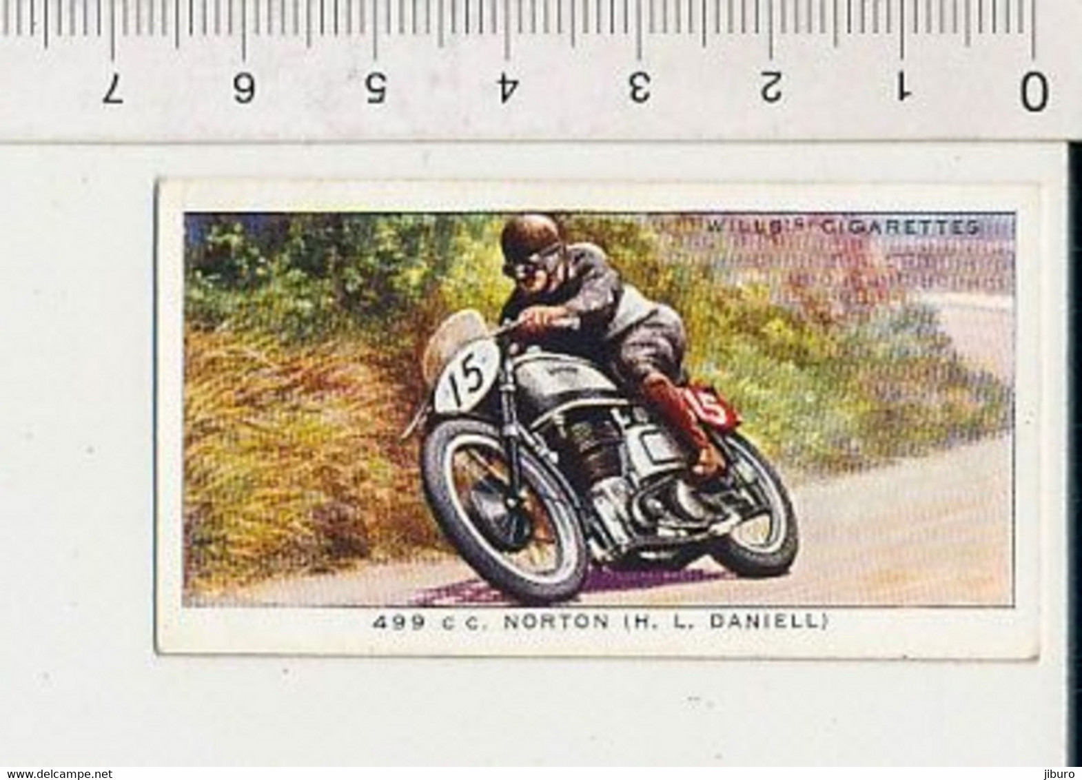 Motocyclette Moto Norton ( H L Daniell ) 88/7 - Wills