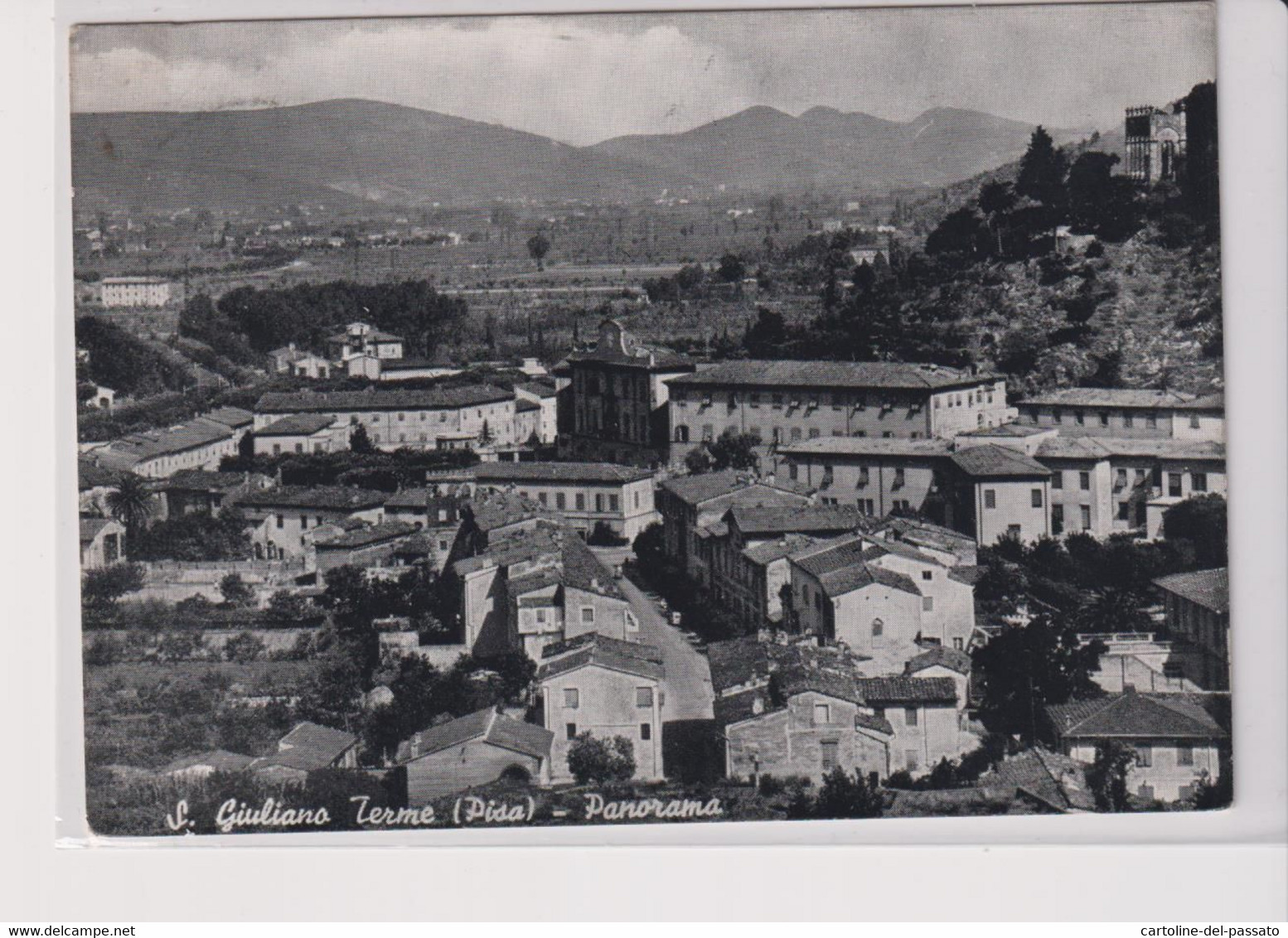 S. GIULIANO TERME  PISA  PANORAMA  VG - Pisa