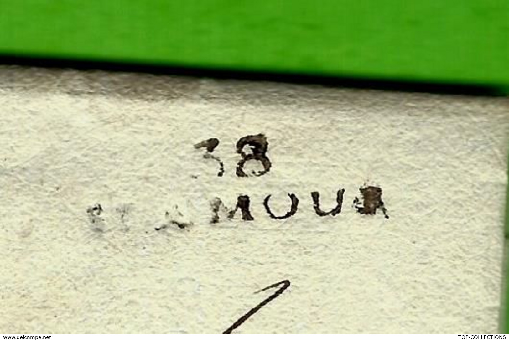 1808 Marque Postale « 38 ST AMOUR » (Jura) LETTRE De ST Amour  Pour Pierre Vachon Négociant En Draperie à Lyon TEXTE - 1801-1848: Precursori XIX