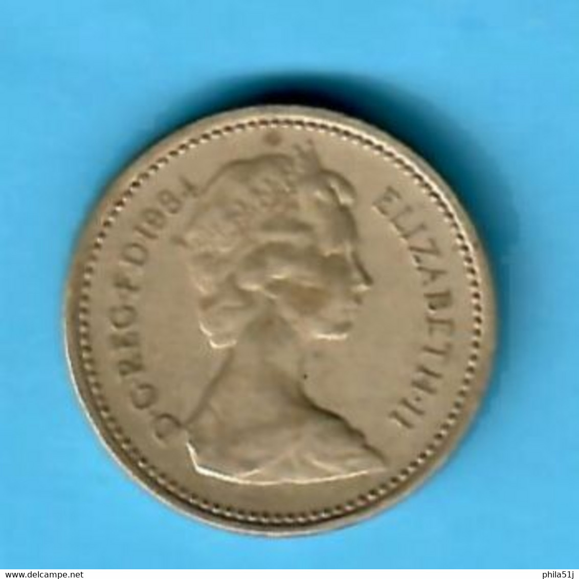 GRANDE-BRETAGNE ---ONE  POUND De 1984 ---VOIR DESCRIPTION  (8) - 1 Pound