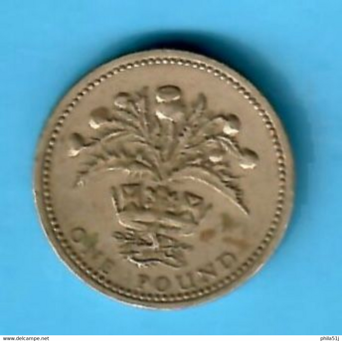 GRANDE-BRETAGNE ---ONE  POUND De 1984 ---VOIR DESCRIPTION  (8) - 1 Pound