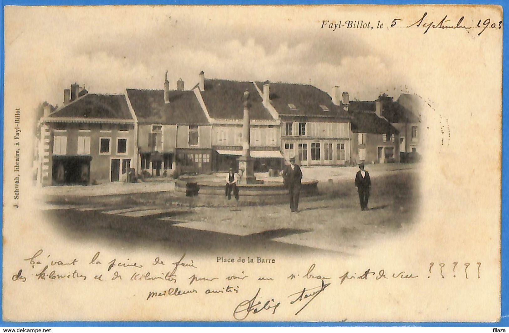 52 - Haute Marne - Fayl-Billot - Place De La Barre (N9327) - Fayl-Billot