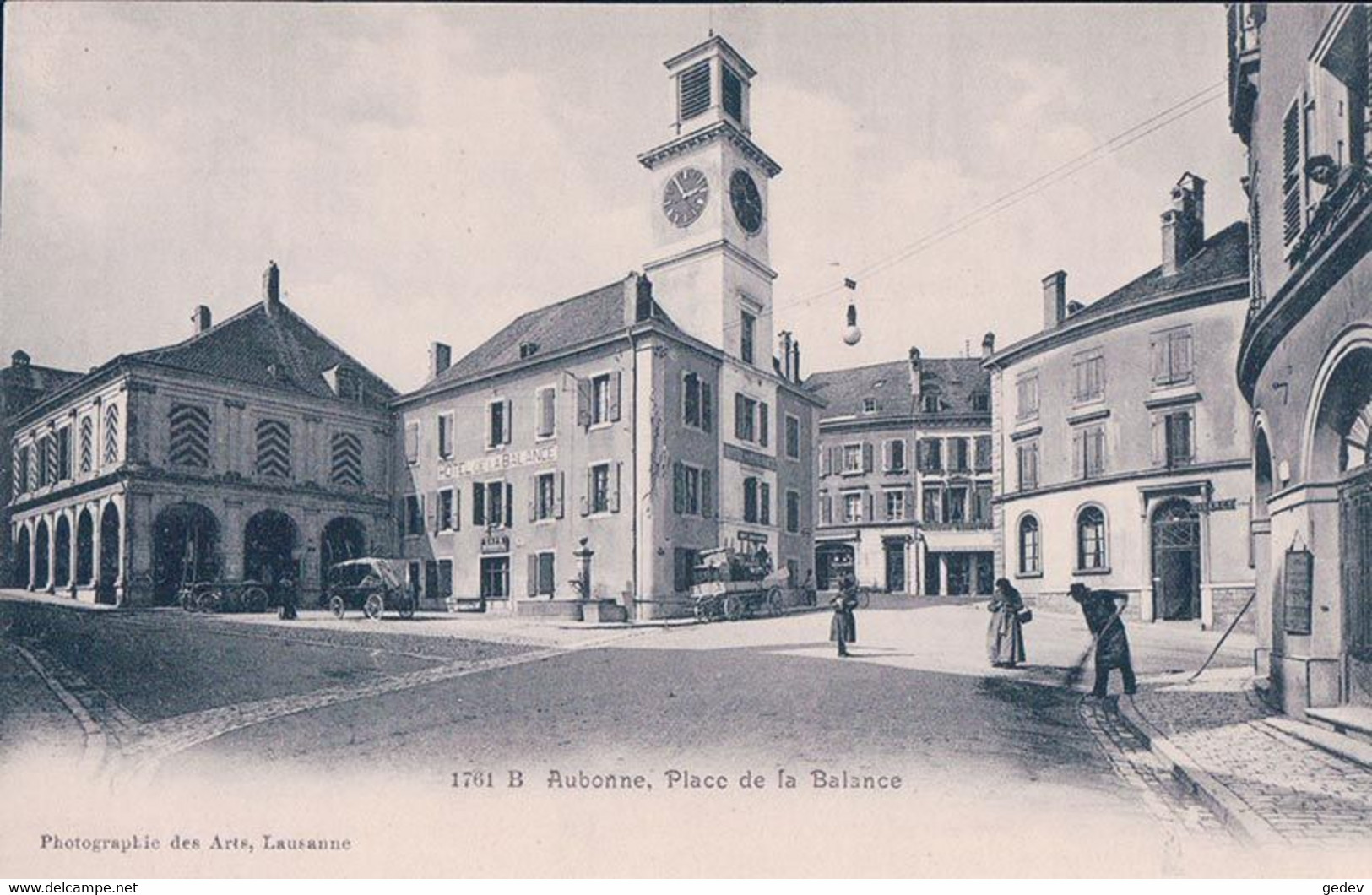 Aubonne VD, Place De La Balance (1761 B) - Aubonne