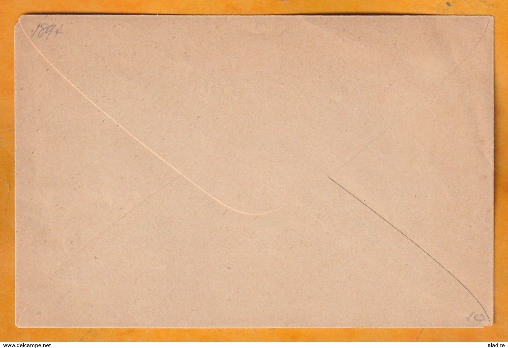 1893 1894 - OBOCK -  Entier Postal Enveloppe 11.5 X 7.5 Cm Type Guerriers - 5 Centimes - Ongebruikt