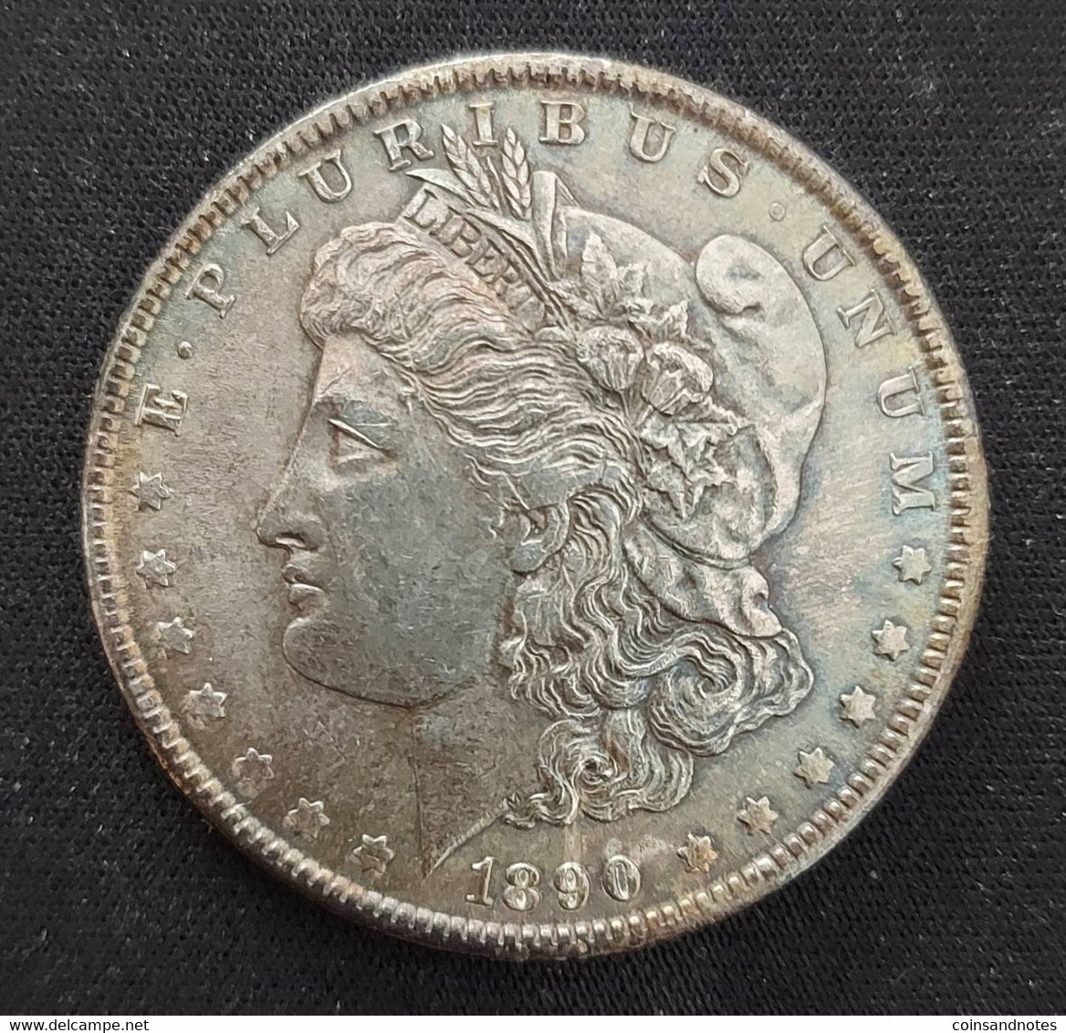 USA 1890 - One .900 Silver Morgan Dollar - KM# 110 - Pr - Collezioni