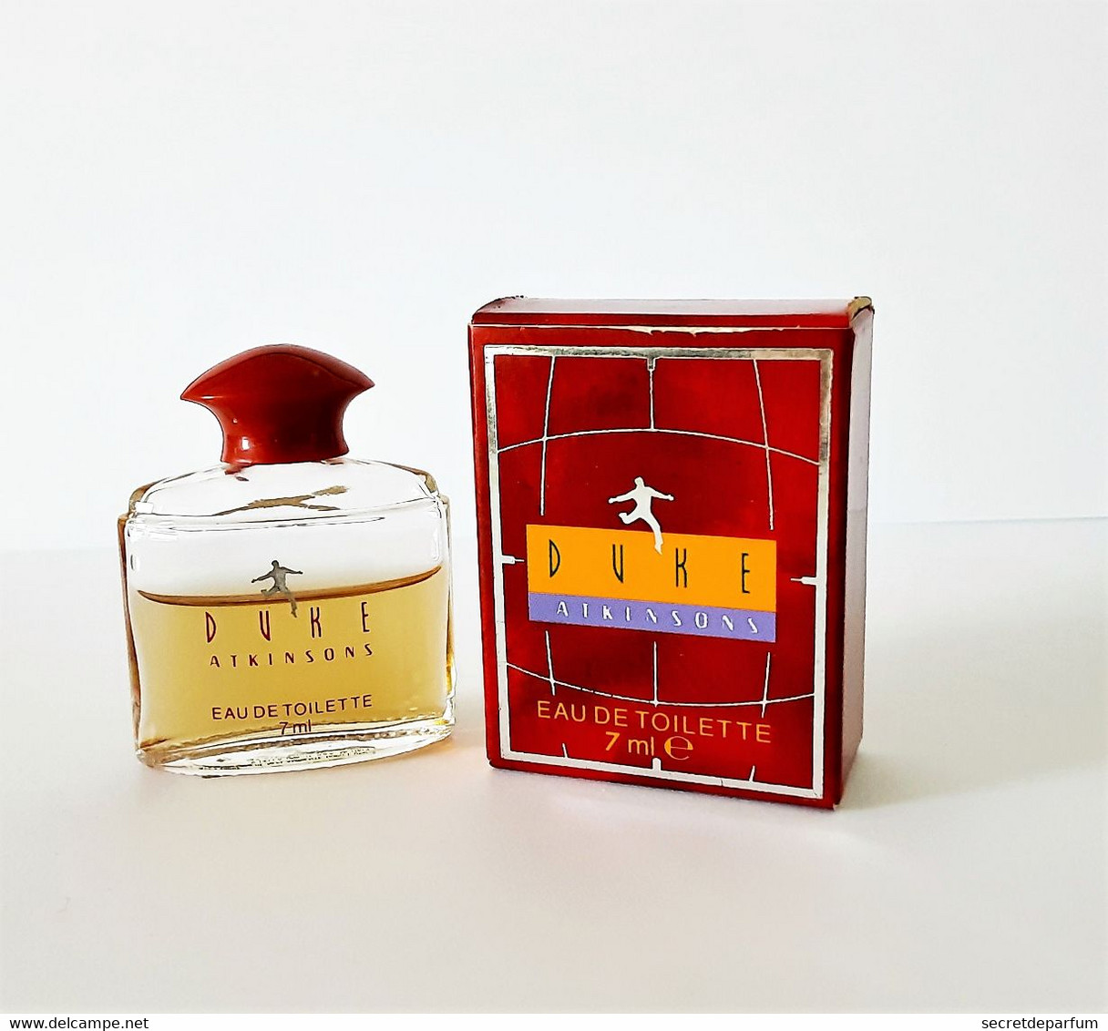 Miniatures De Parfum    DUKE  De ATKINSONS   EDT  7 Ml  + Boite - Miniaturen Herrendüfte (mit Verpackung)