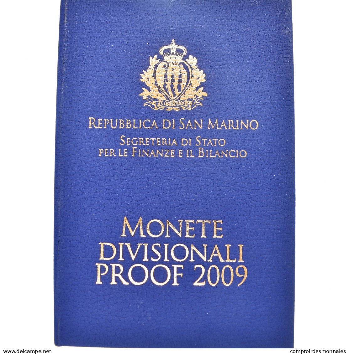 Saint Marin , Coffret, 2009, Rome, Set 8 Monnaies Euro BE., FDC - San Marino