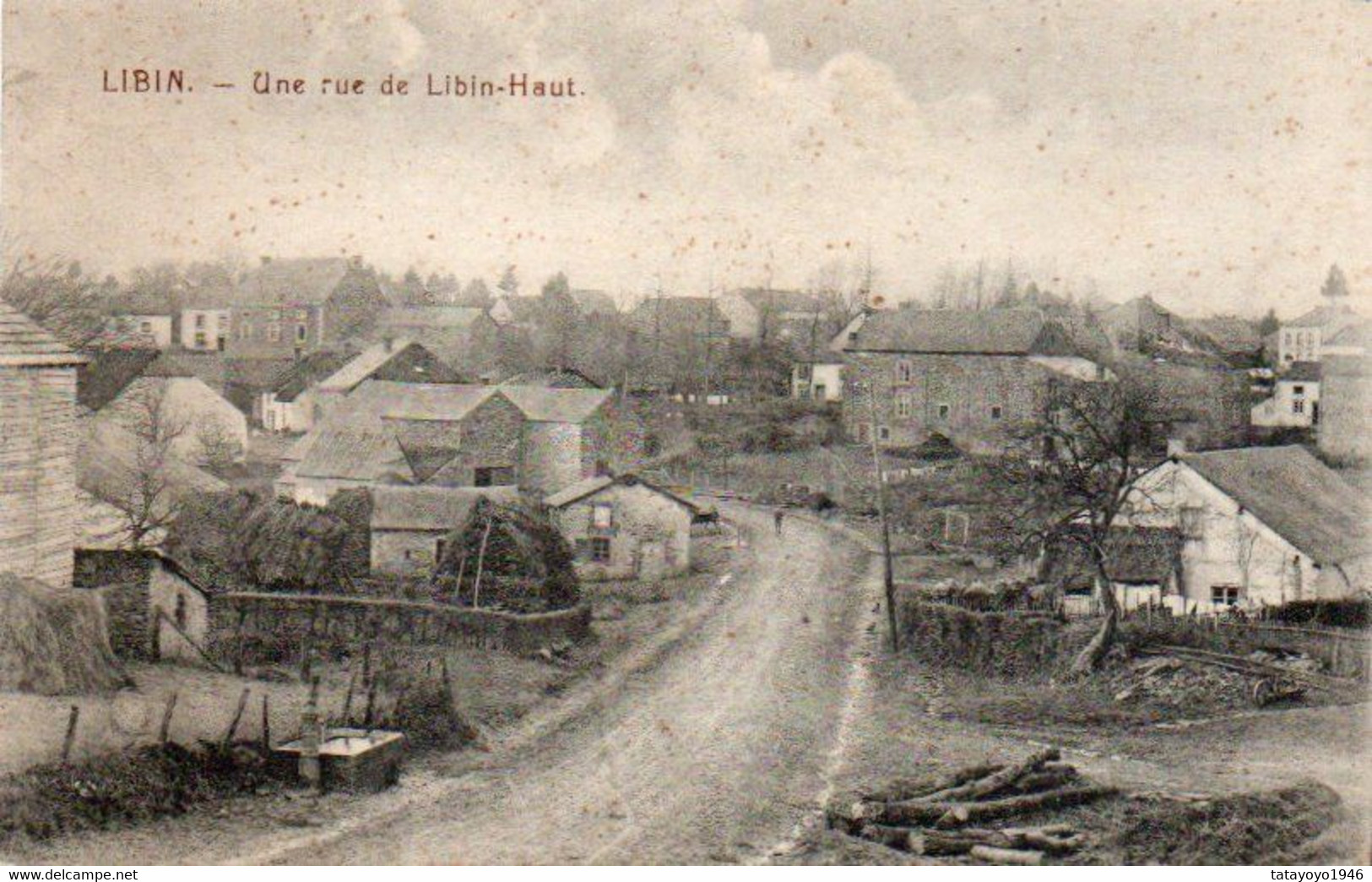 Libin  Une Rue De Libin-Haut N'a Pas Circulé - Libin