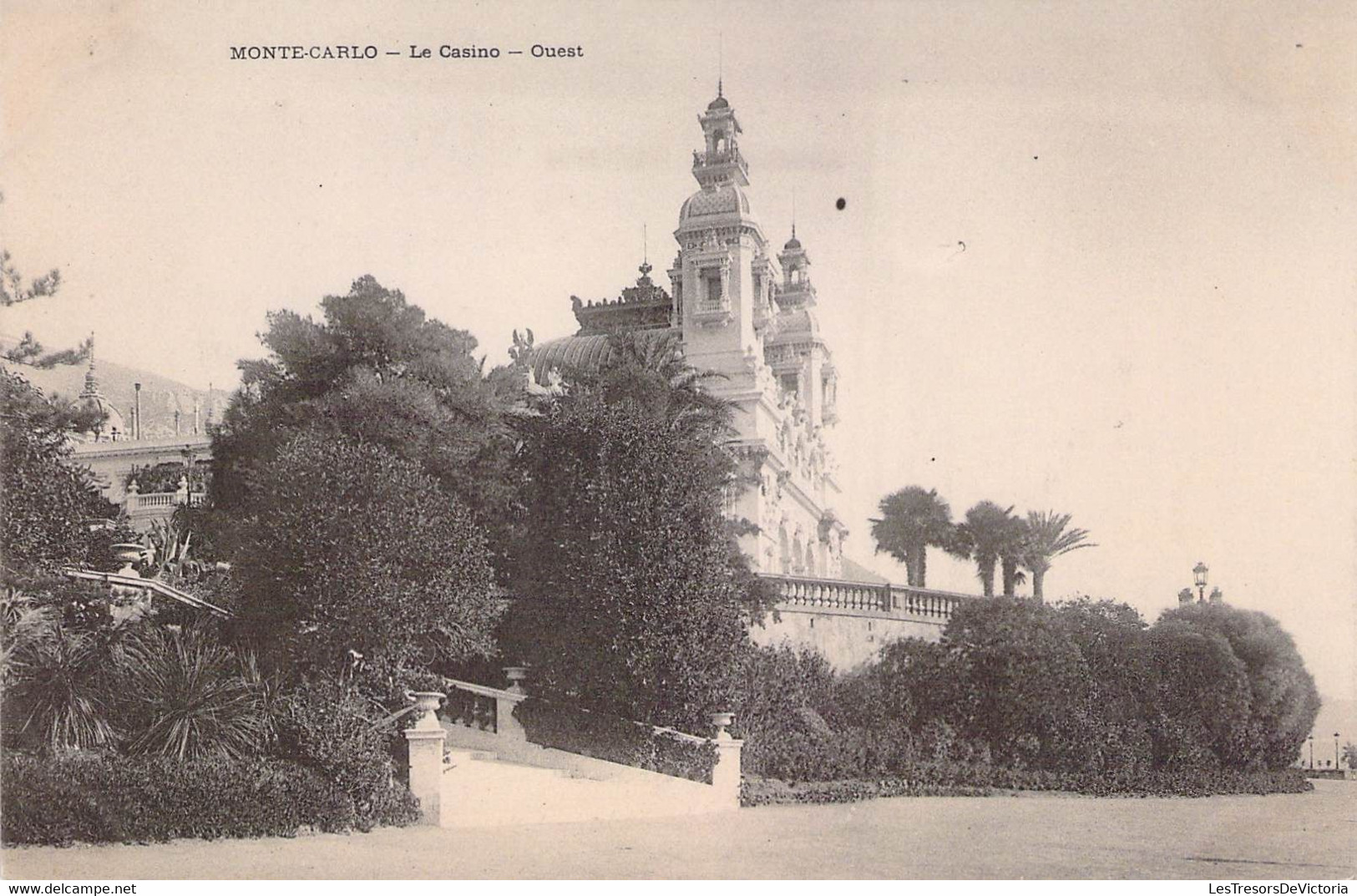 CPA - MONACO - MONTE-CARLO - Le Casino - Ouest - Dos Non Divisé - Monte-Carlo