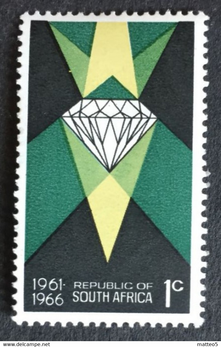 1966 - South Africa - Diamond - New - Unused Stamps