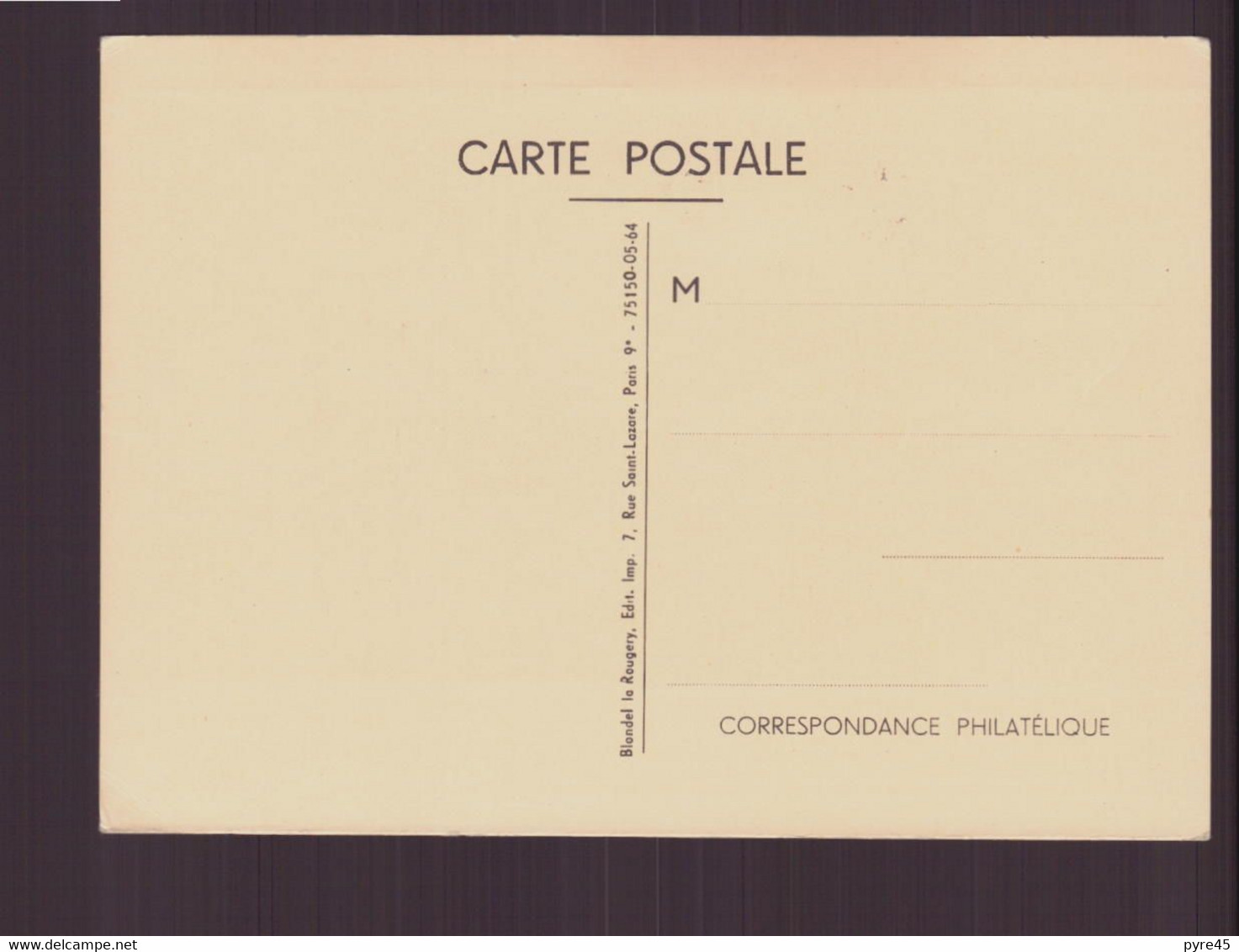 France, FDC, Carte Du 14 Mars 1964 à Orléans " Journée Du Timbre " L'hôtel De Ville - 1960-1969