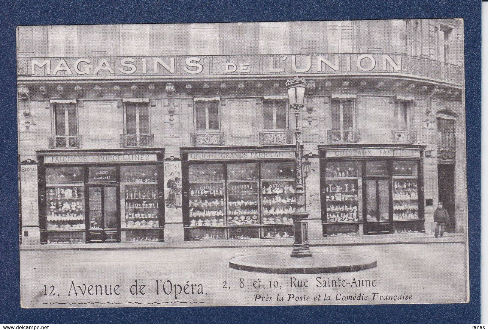 CPA [75] Paris > Arrondissement > Arrondissement: 01 Commerce Shop Devanture Magasin Non Circulé - District 01