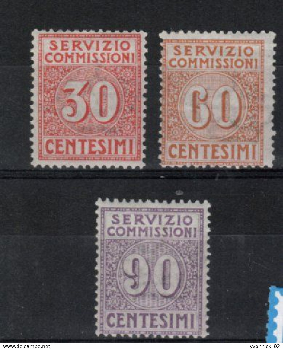 Italie - (1913 ) Taxe N°9/11 - Portomarken