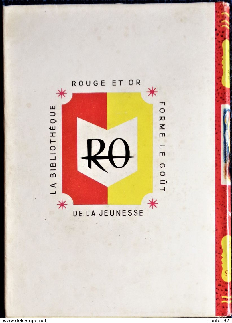 J.H. Rosny Ainé - La Guerre Du Feu - Bibliothèque Rouge - ( 1958 ) . - Bibliotheque Rouge Et Or