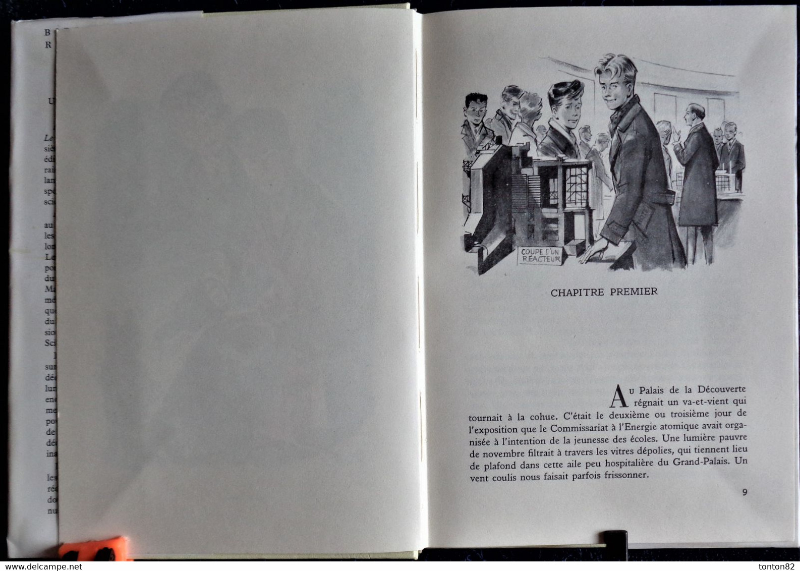André Massepain - Une Affaire Atomique - Rouge Et Or Souveraine - ( 1961 ) . - Bibliotheque Rouge Et Or