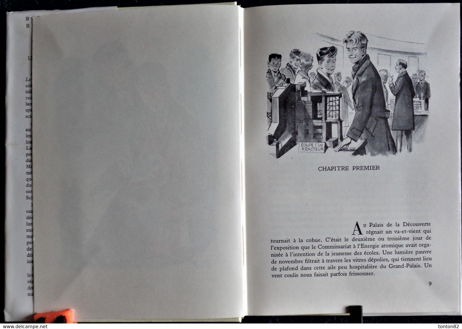 André Massepain - Une Affaire Atomique - Rouge Et Or Souveraine - ( 1961 ) . - Bibliothèque Rouge Et Or