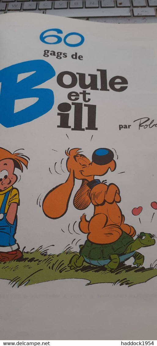 60 Gags De BOULE Et BILL Tome 6 ROBA Dupuis 1970 - Boule Et Bill