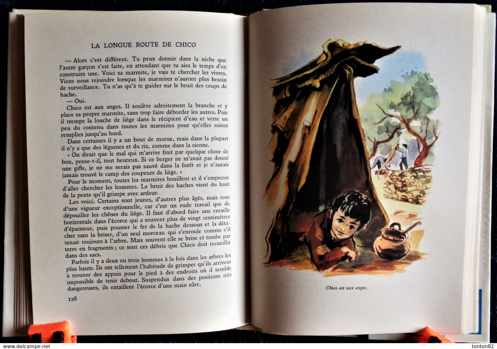 Estrid Ott - La longue route de Chico - Bibliothèque Rouge et Or Souveraine n° 606 - ( 1960 ) .