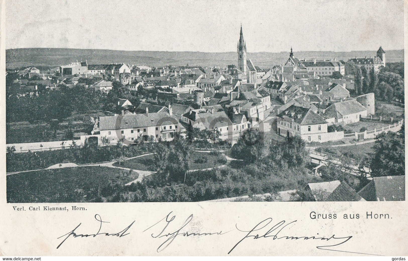 Austria - Gruss Aus Horn - 1898 - Horn