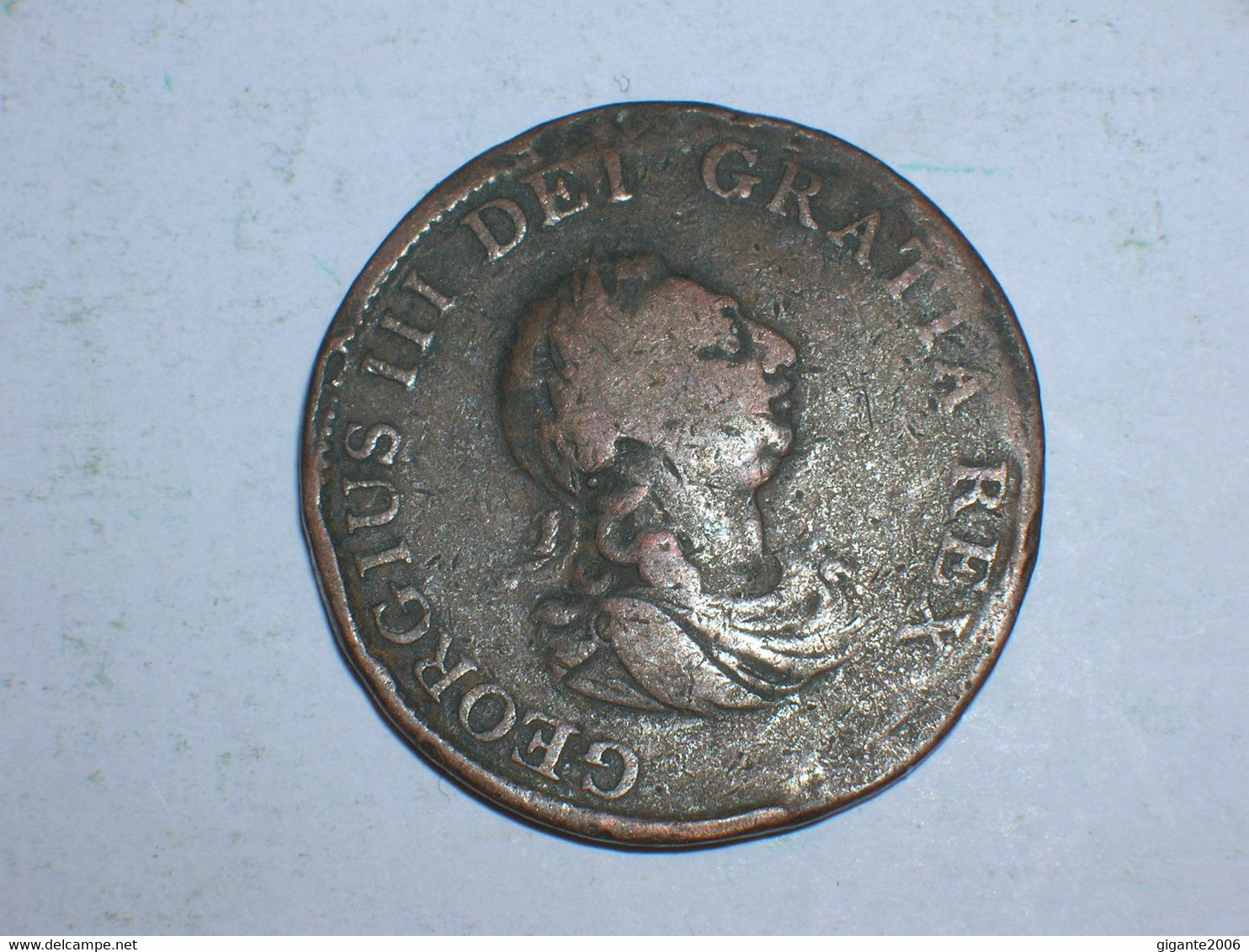 Gran Bretaña. 1/2 Penique 1799  (10962) - B. 1/2 Penny