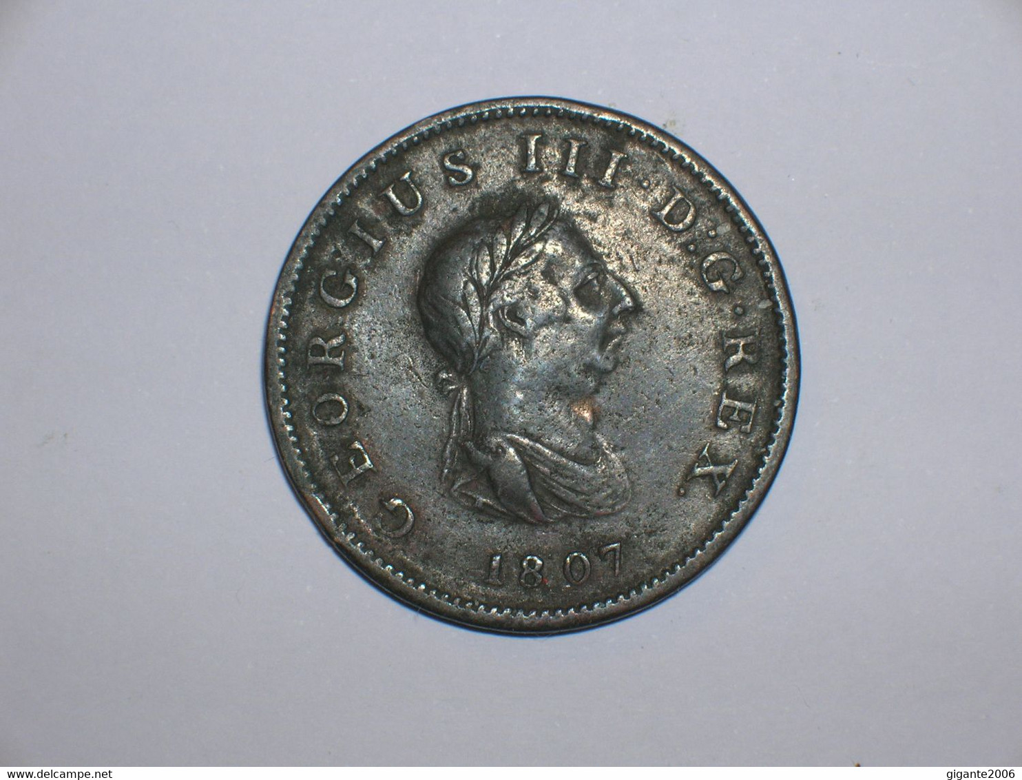 Gran Bretaña. 1/2 Penique 1807  (10964) - B. 1/2 Penny