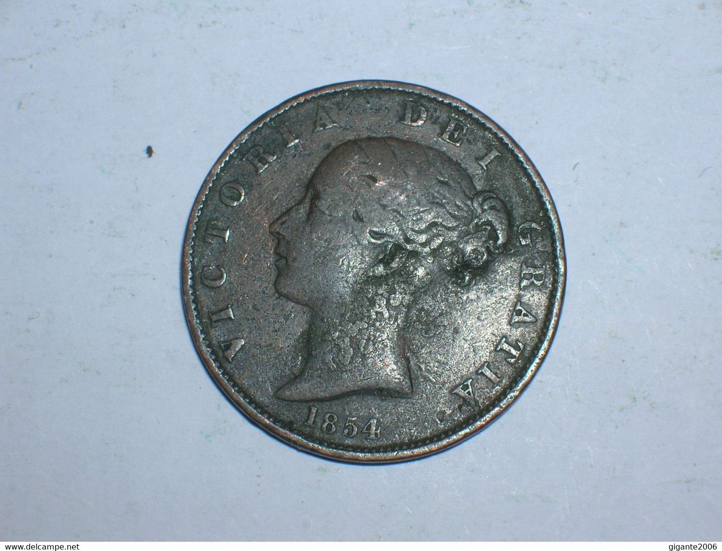 Gran Bretaña. 1/2 Penique 1854 (10966) - C. 1/2 Penny