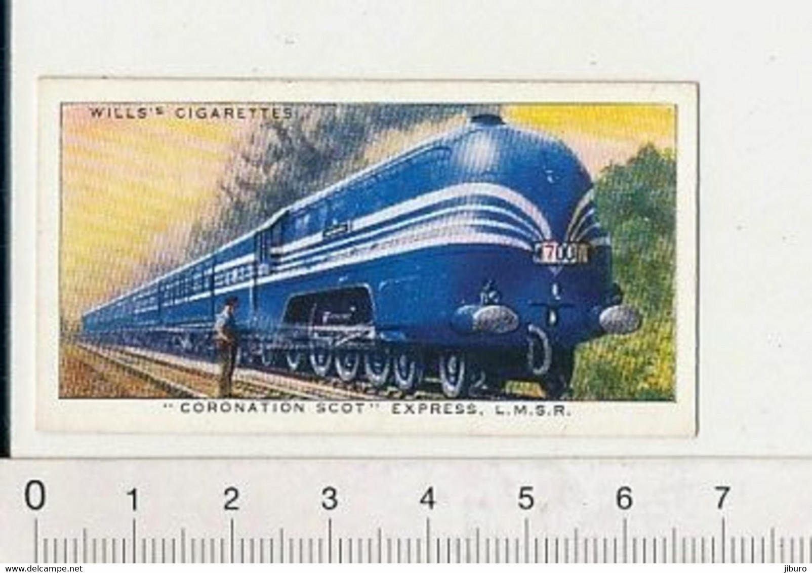 Coronation Scot Express LMSR Railway Train Chemin De Fer 88/8 - Wills