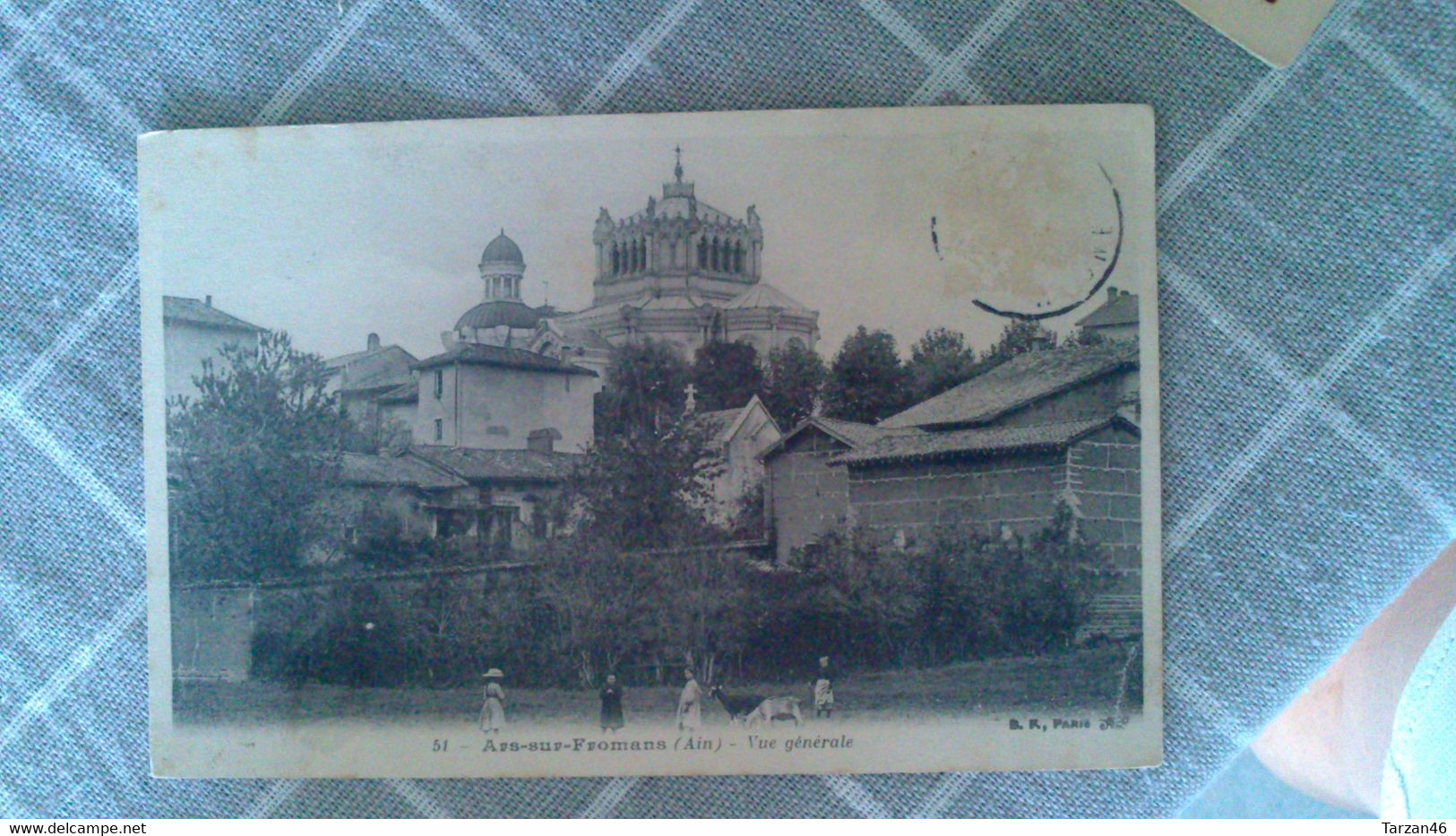 CPA - 51. ARS SUR FORMANS Vue Générale - Ars-sur-Formans