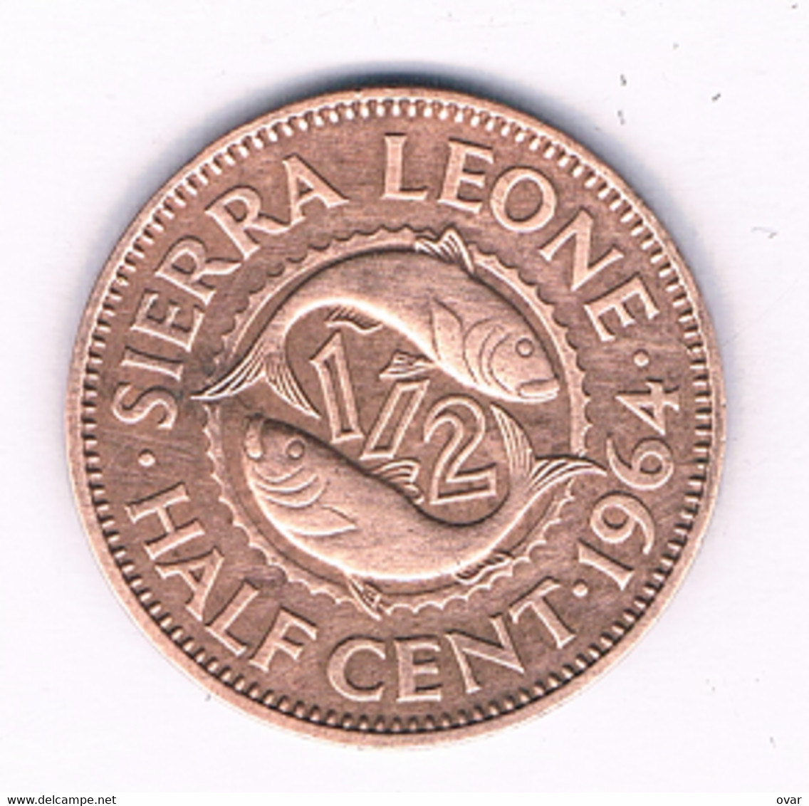 1/2 CENT 1964 SIERRA LEONE /15928/ - Sierra Leone