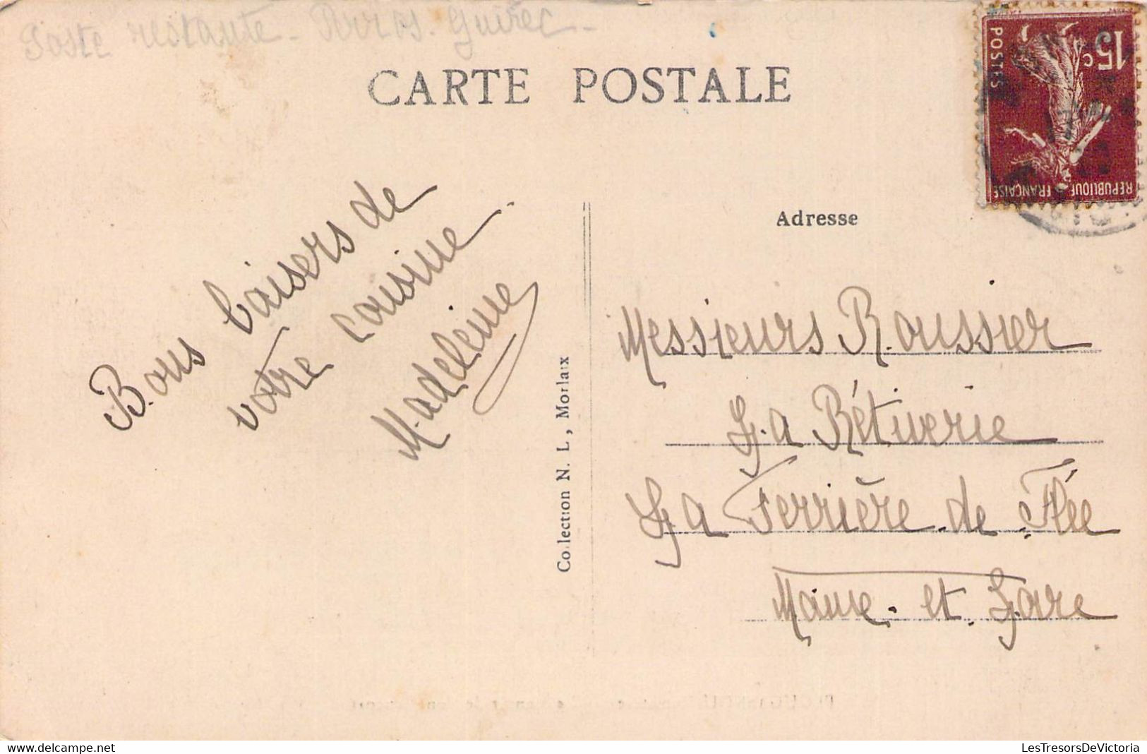 CPA - 29 - PLOUGASNOU - Le Manoir De Pontplencoat - Collection N L MORLAIX - Plougasnou