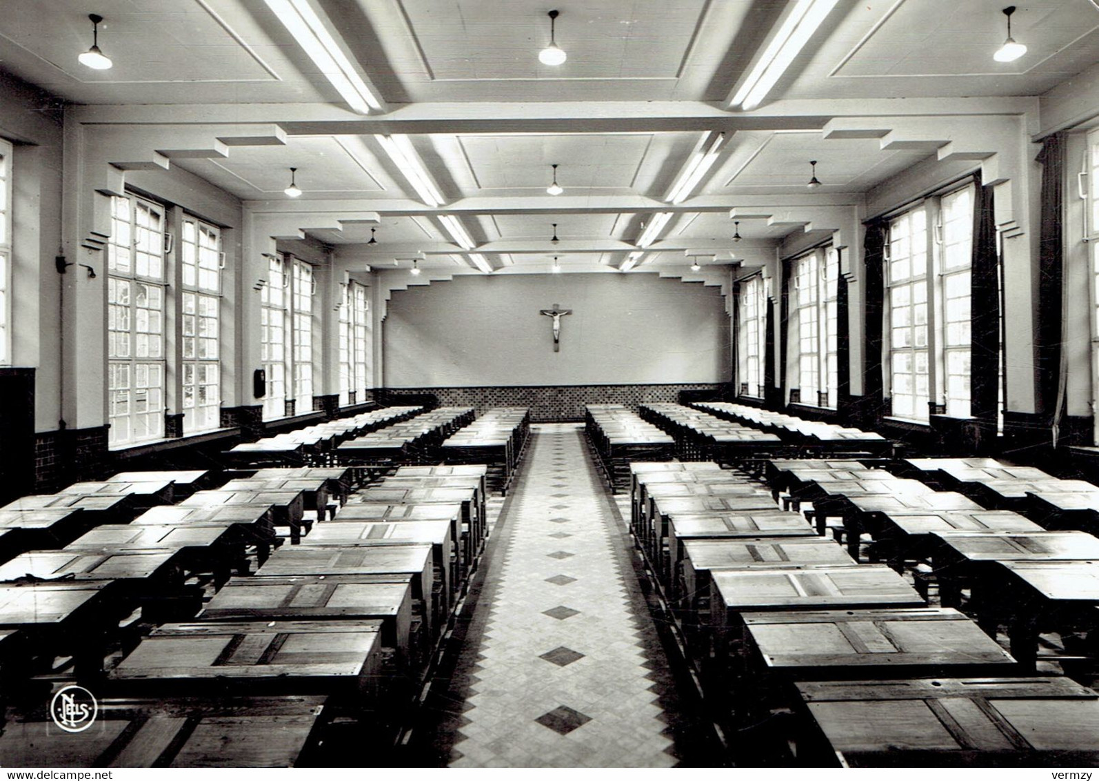 BONNE-ESPÉRANCE : La Salle D'étude - Photo Véritable - Estinnes