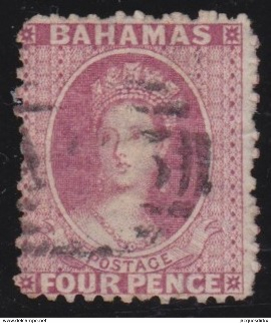 Bahamas     .    SG    .     26x    (2 Scans)  .  Wmk Reversed    .      O     .  Cancelled - 1859-1963 Colonia Británica
