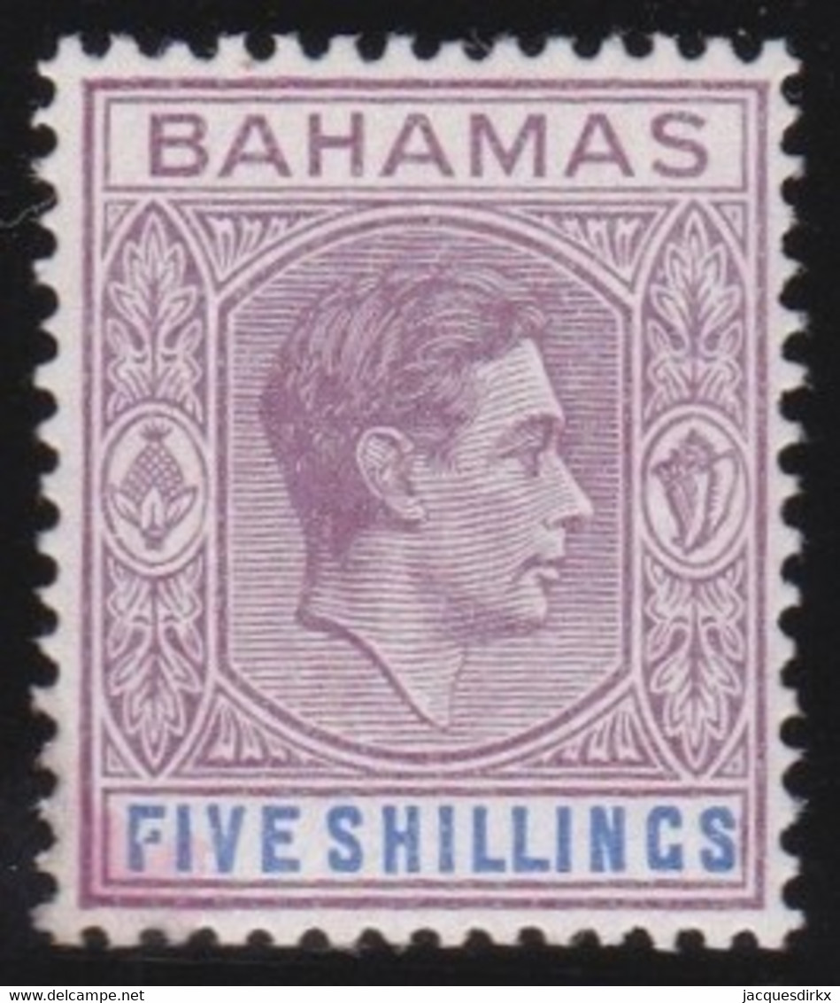 Bahamas     .    SG    .     156      .      *     .    Mint-hinged - 1859-1963 Colonia Británica