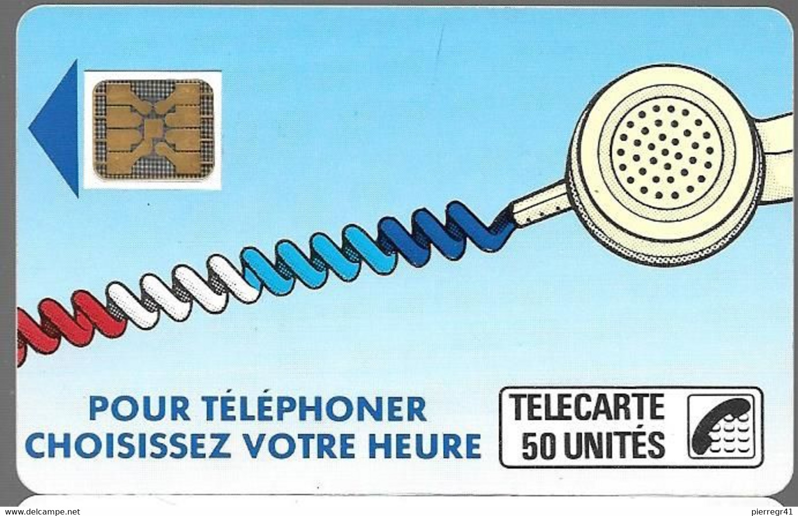 CARTE-PUBLIC-Ko09B.437-50U-SC4On- R° Glacé -Puce 7-CORDON BLEU-4 TGE358/6 Pe 103358-Utilisé-TBE/Tres RARE-(Cote 130€) - Telefonschnur (Cordon)