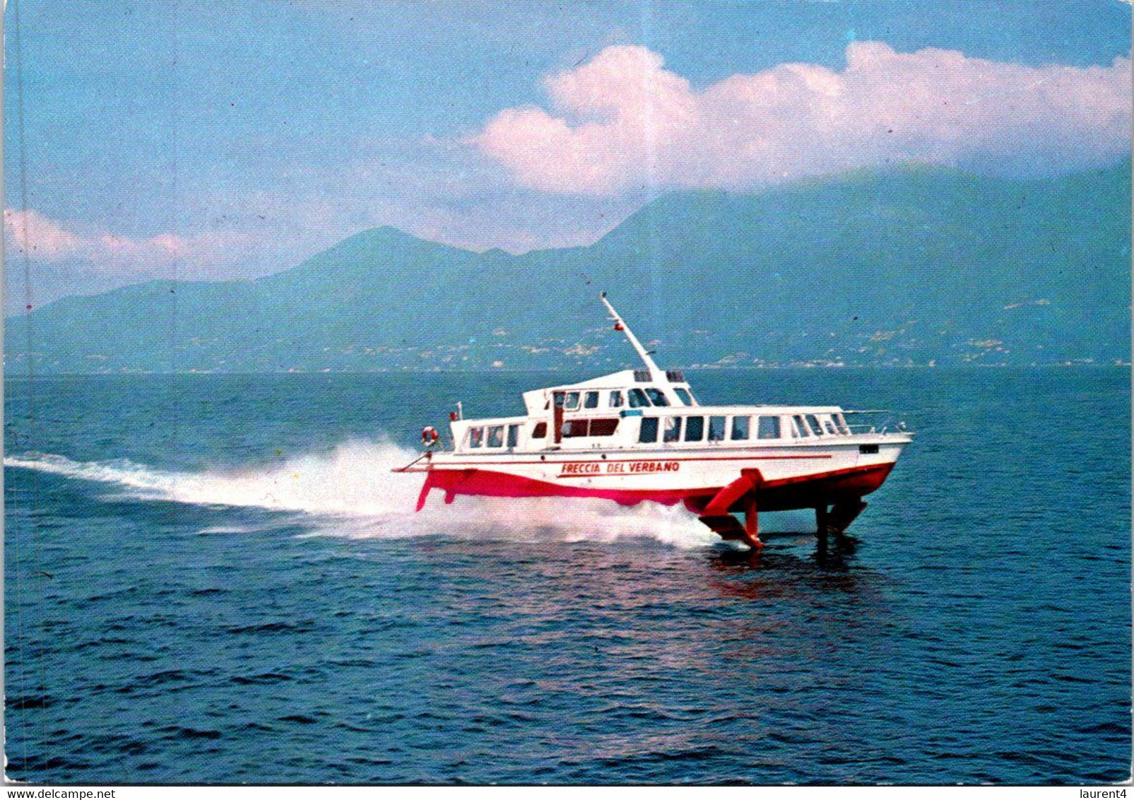 (2 G 30) Italy - Lago Maggiore - Aeroglisseur / Hovercraft (posted 1972) - Hovercrafts